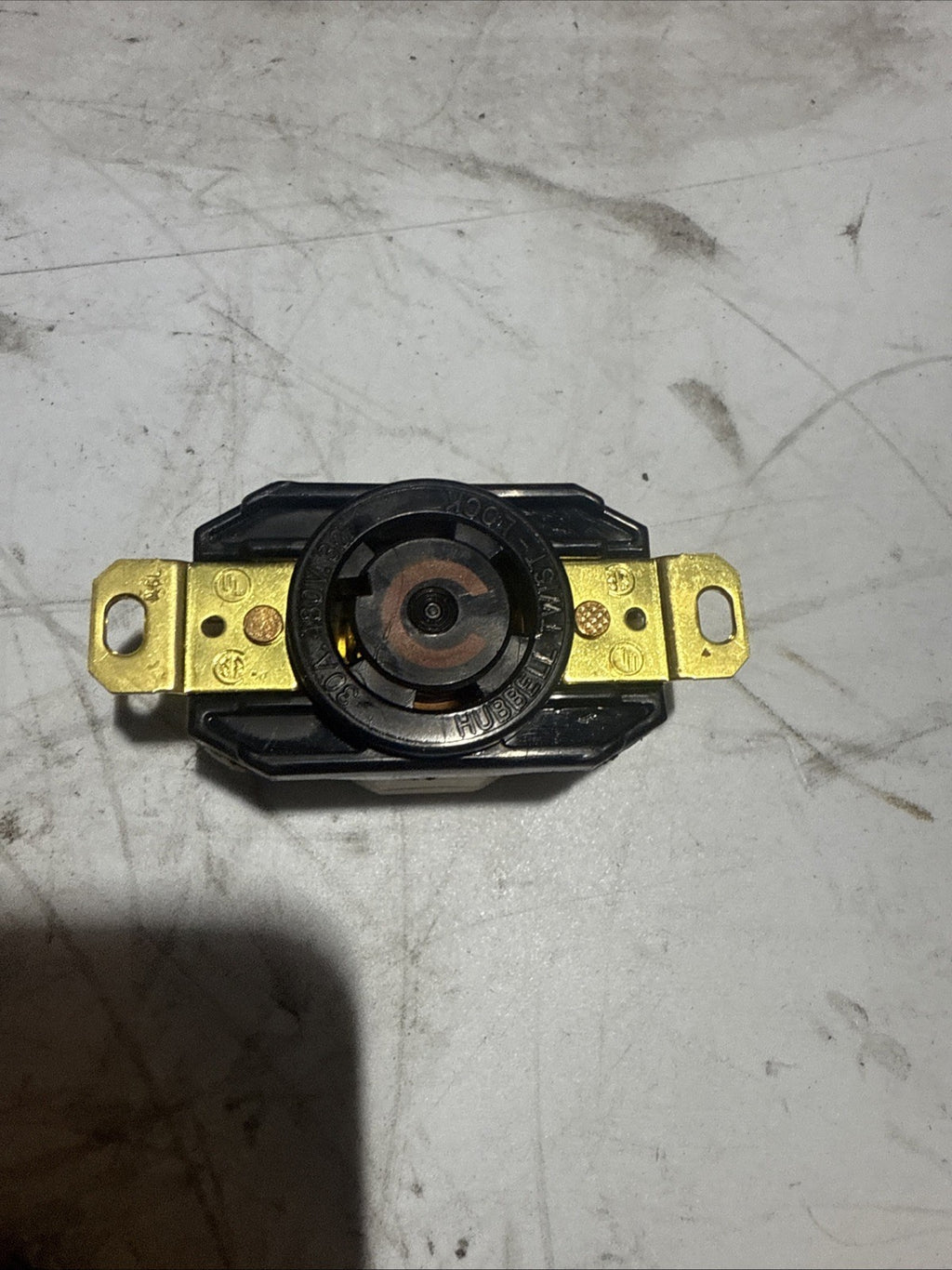 Hubbell EdgeConnect Twist-Lock Receptacle 30A 3P 480V HBL2730ST