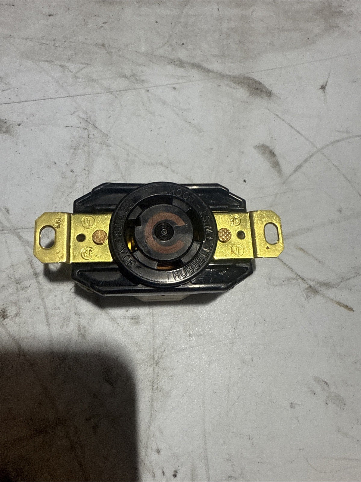 Hubbell EdgeConnect Twist-Lock Receptacle 30A 3P 480V HBL2730ST
