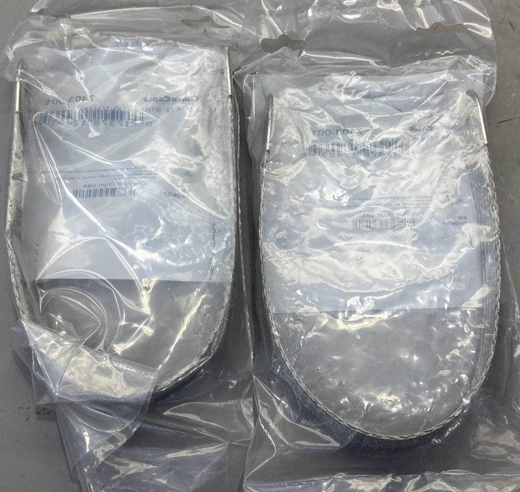 LOT OF 2 Quick Cable 7403-001 4 Gauge 13" Strap Lug To Lug Braided Ground Cable