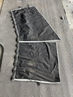 Kenworth T680 Windshield Curtains Grey 2021 OEM