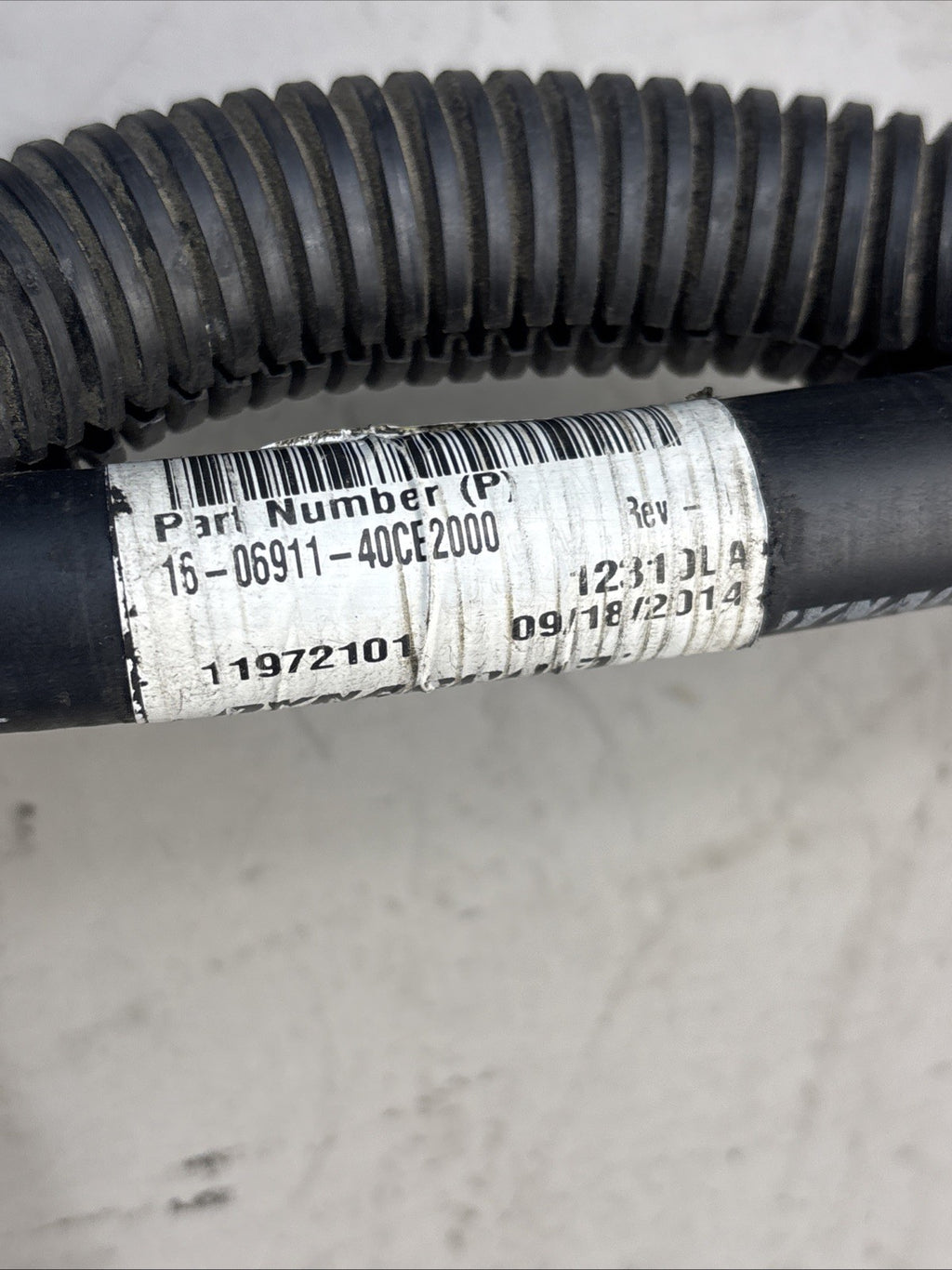 Dynacraft 16-06911-40CE2000 / 11972101 NEGATIVE CABLE