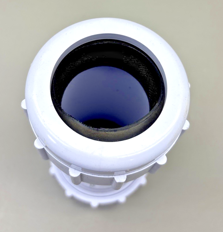 Everflow 1 1/2" IPS White PVC Compression Coupling