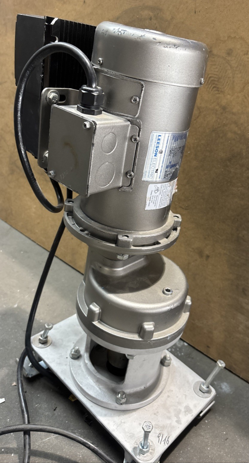 Leeson 098004.00 Electric Motor 90 Volt DC 1800 Rpm 1/3 Hp Grovhac VSW-1000 DC
