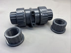 Manual 2 Way Ball Valve PN10 DN25 Thread and Socket ENDS