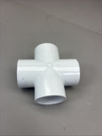 1" SCH 40 PVC 4-Way Slip Fittings Lasco (D2466) Lot of 6