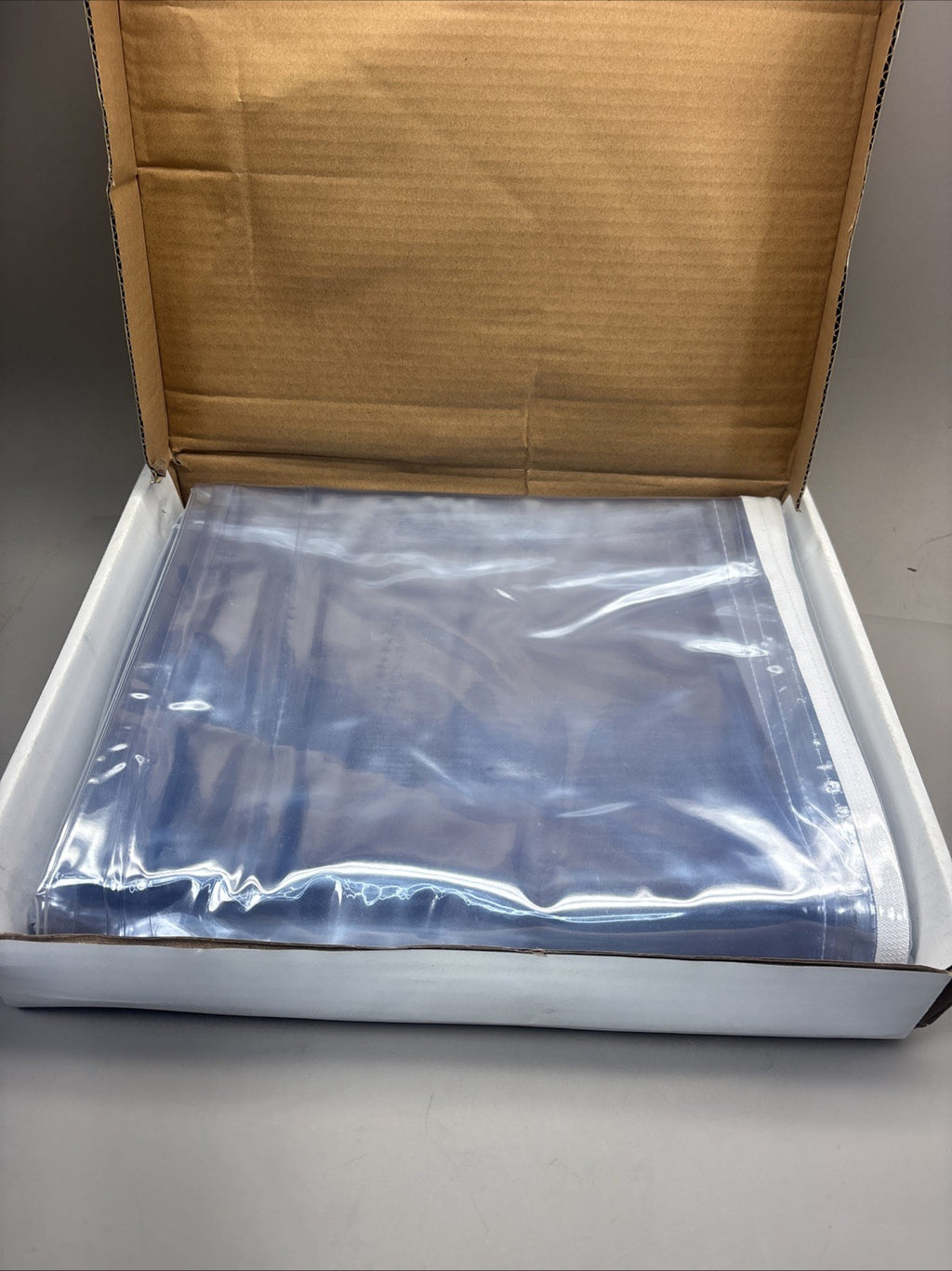 NEW ULINE H-3816C Clear Wire Cover 48" x 24" x 63"