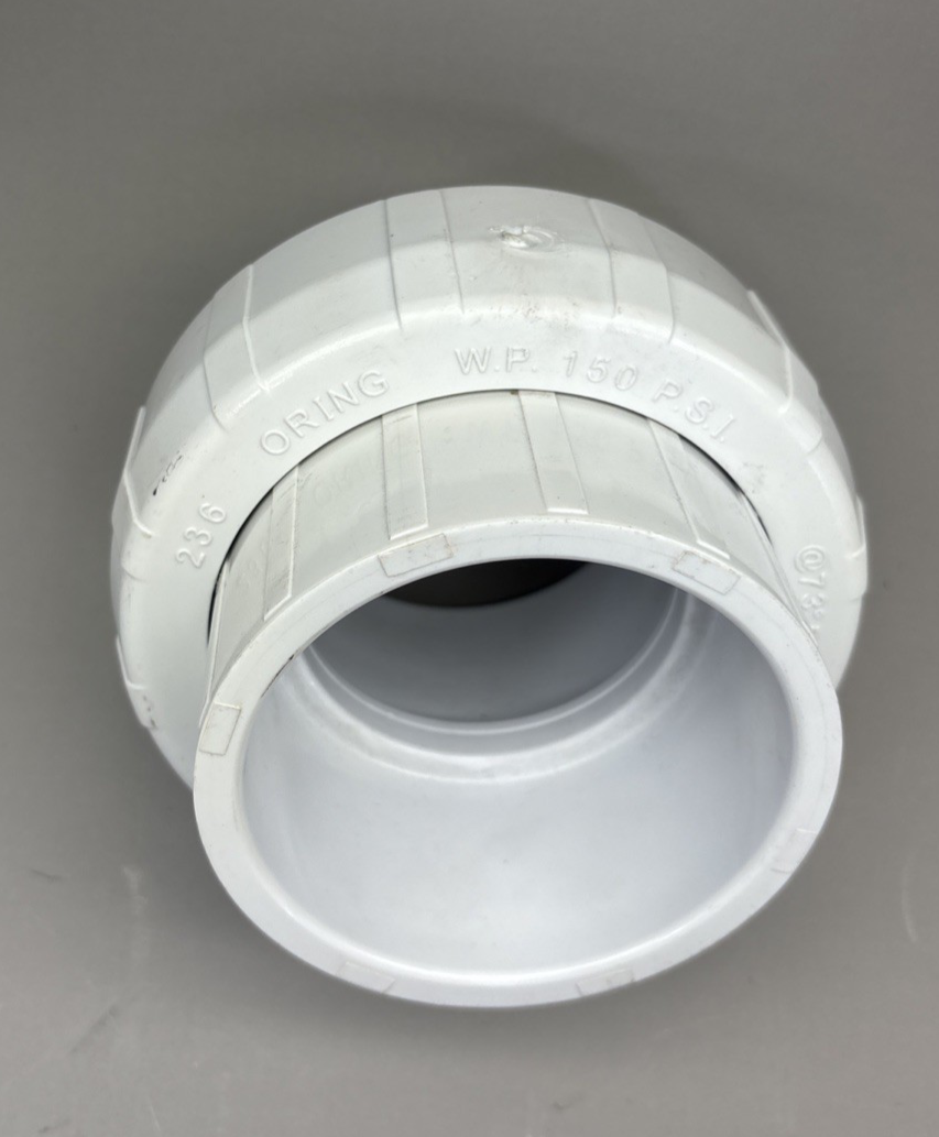 LASCO U.S.A. 3" PLT3 236 O-Ring W.P. 150 PSI 73F NSF/ANSI 61 PVC1
