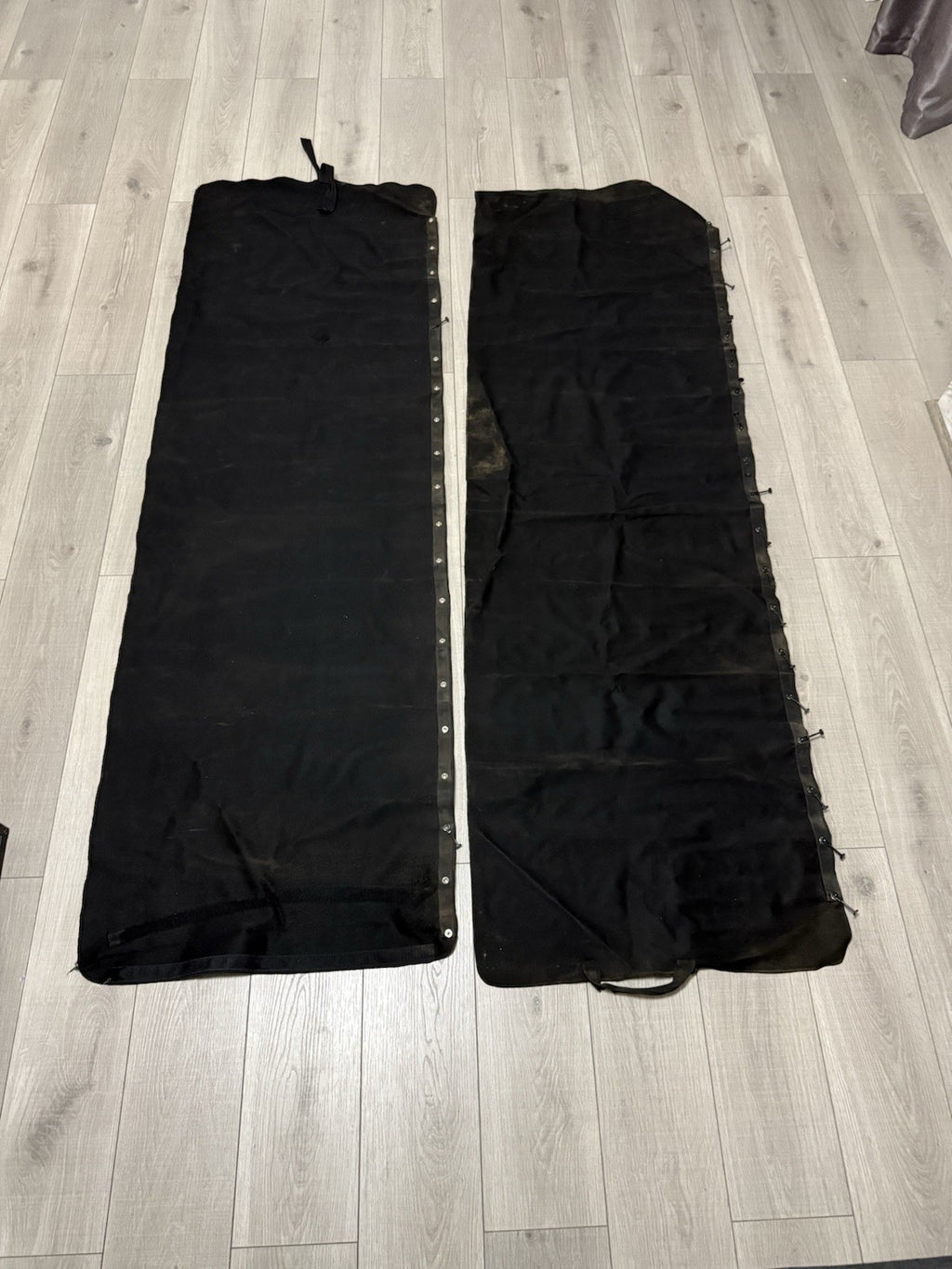 Freightliner Cascadia 126 Windshield Curtains Pair OEM
