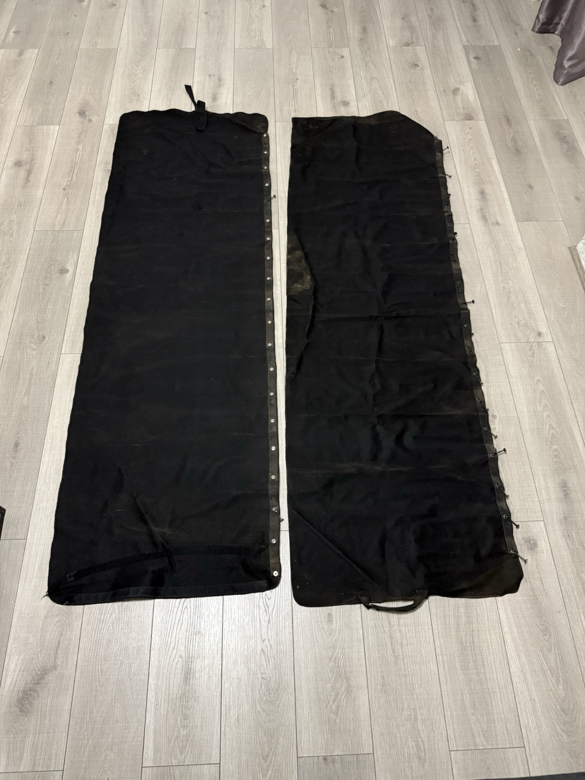 Freightliner Cascadia 126 Windshield Curtains Pair OEM
