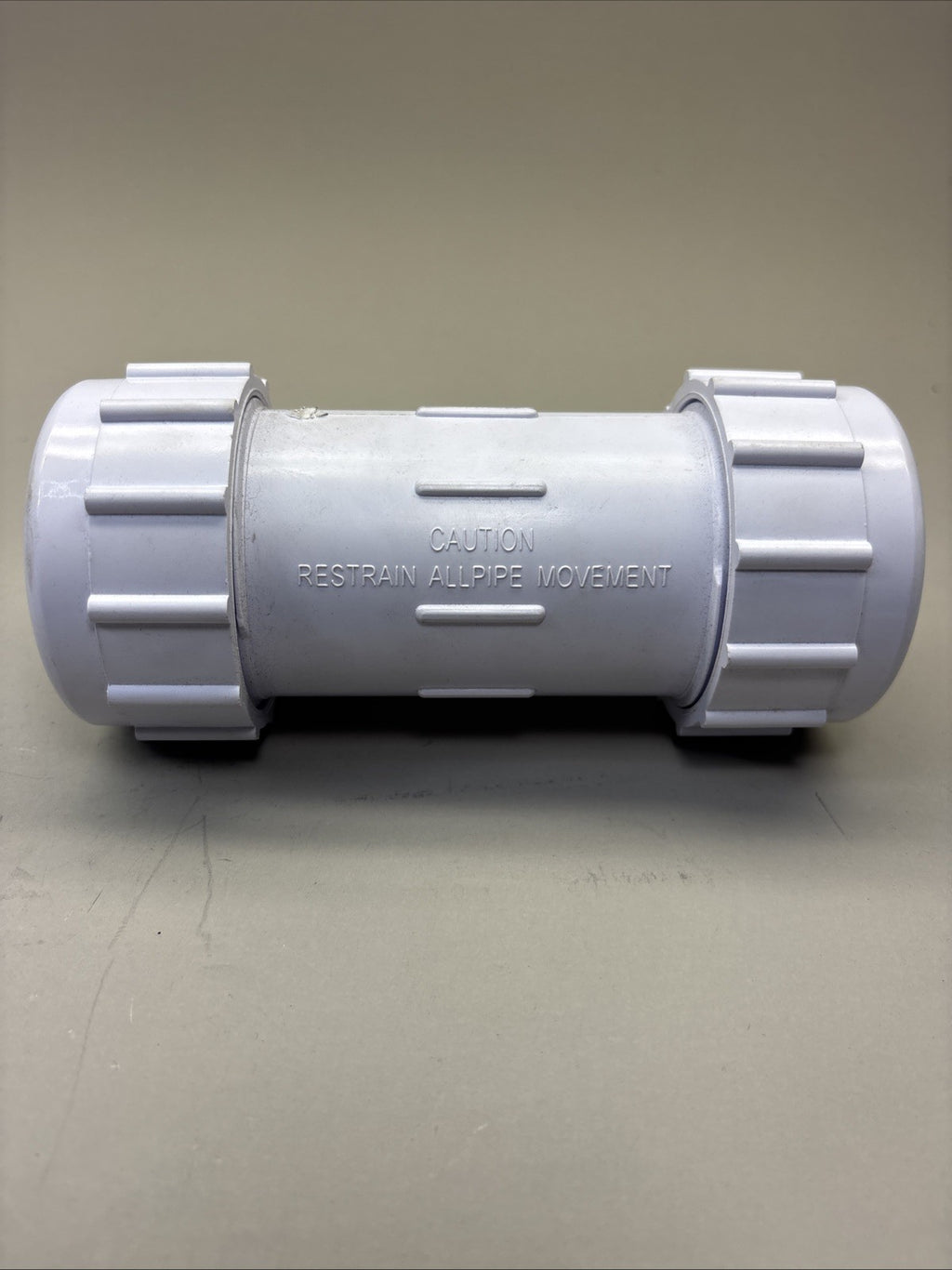 Everflow 1 1/2" IPS White PVC Compression Coupling