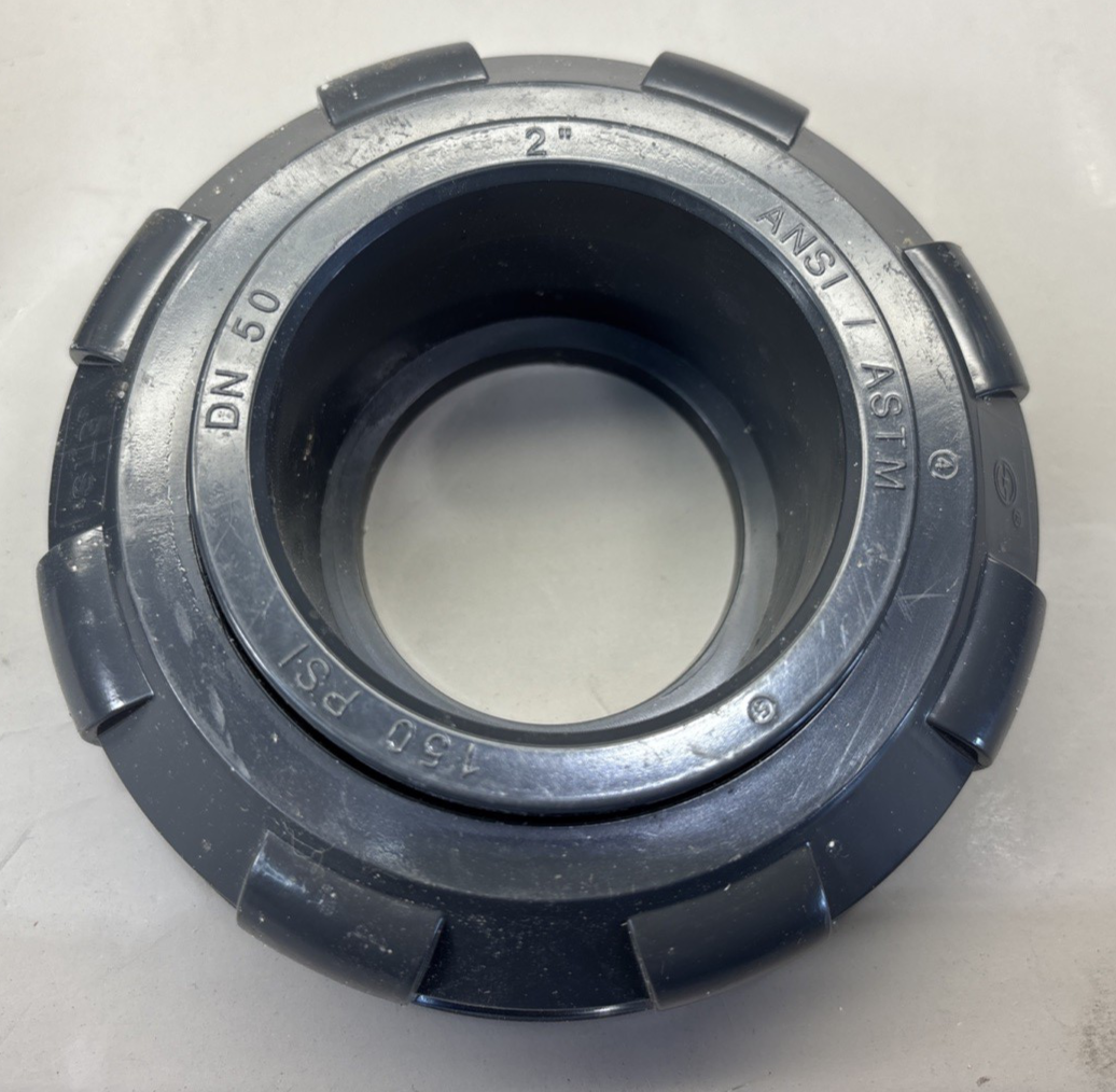 SLG - 2" DN50 UPVC Union Nuts 150PSI EPDM - Pair