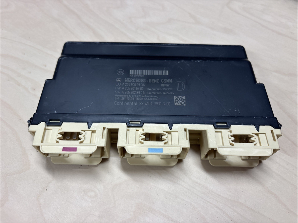 OEM MERCEDES C-CLASS W205 2016 RIGHT DRIVER SIDE SEAT CONTROL MODULE A2059009908