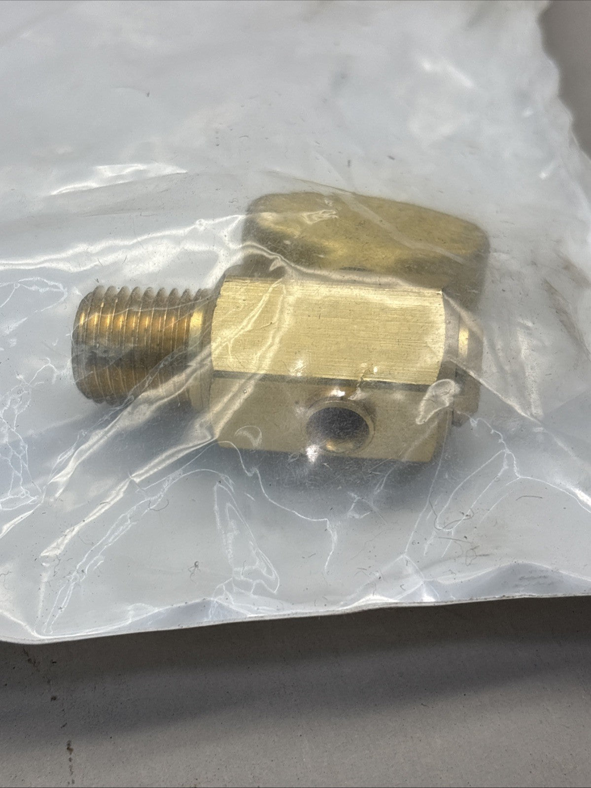 SET OF 2 - 1/4" Parker VSDCR601-4 Drain Cock Male NPT Threaded Brass