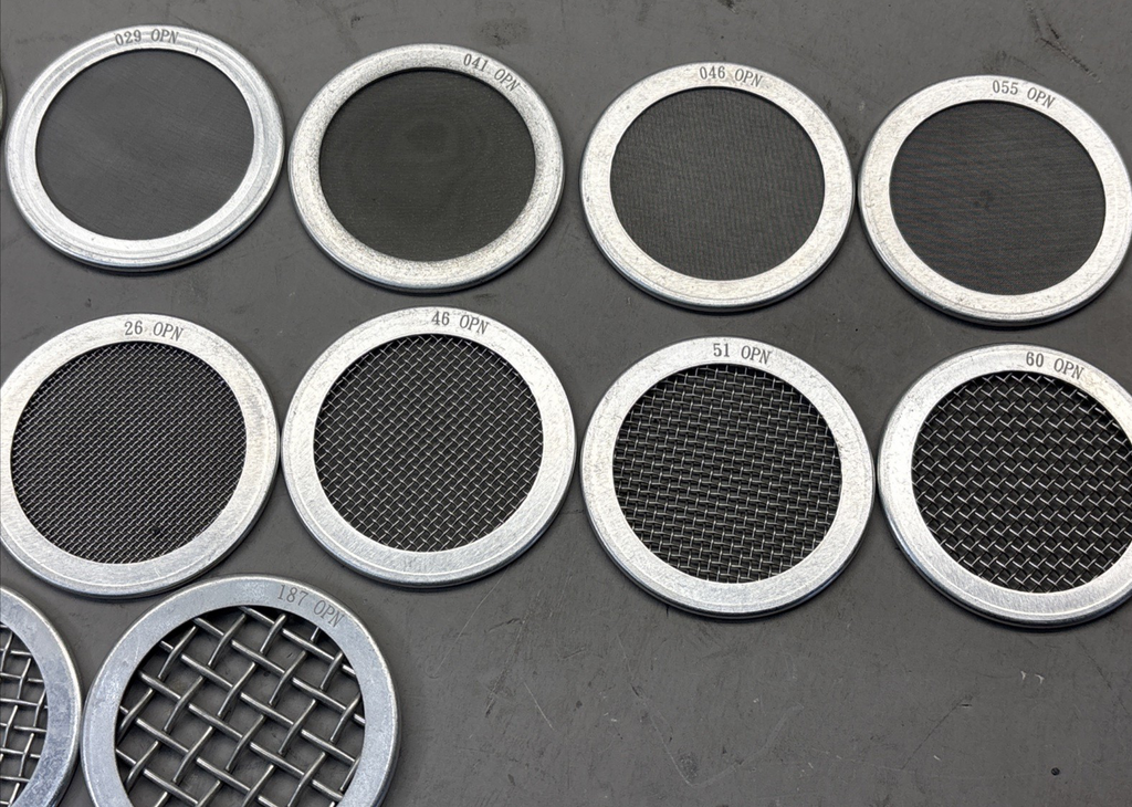 Sintered Mesh Filter Plate 316L - Different micron rating.