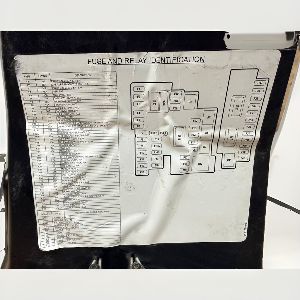 DAIMLER PX125064S T GLOVE BOX PULL FROM 2019 FREIGHTLINER