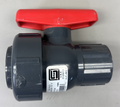 New Spears 2422-010G Single Entry Ball Valve, 1" Socket End Style, PVC
