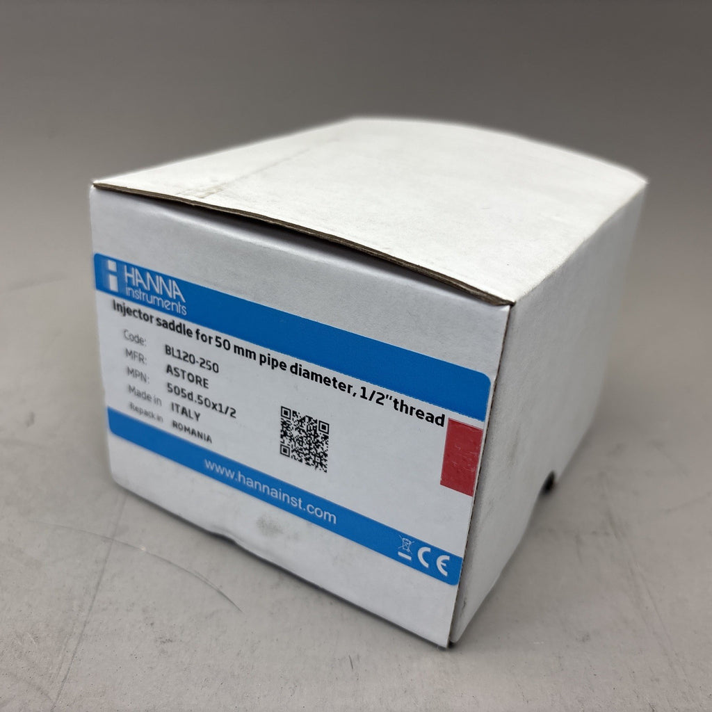 Hanna injector saddle for 50mm diameter  1/2" thread BL120-250