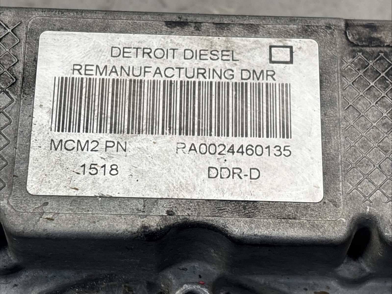 Detroit Diesel Engine Control Module ECM RA0024460135