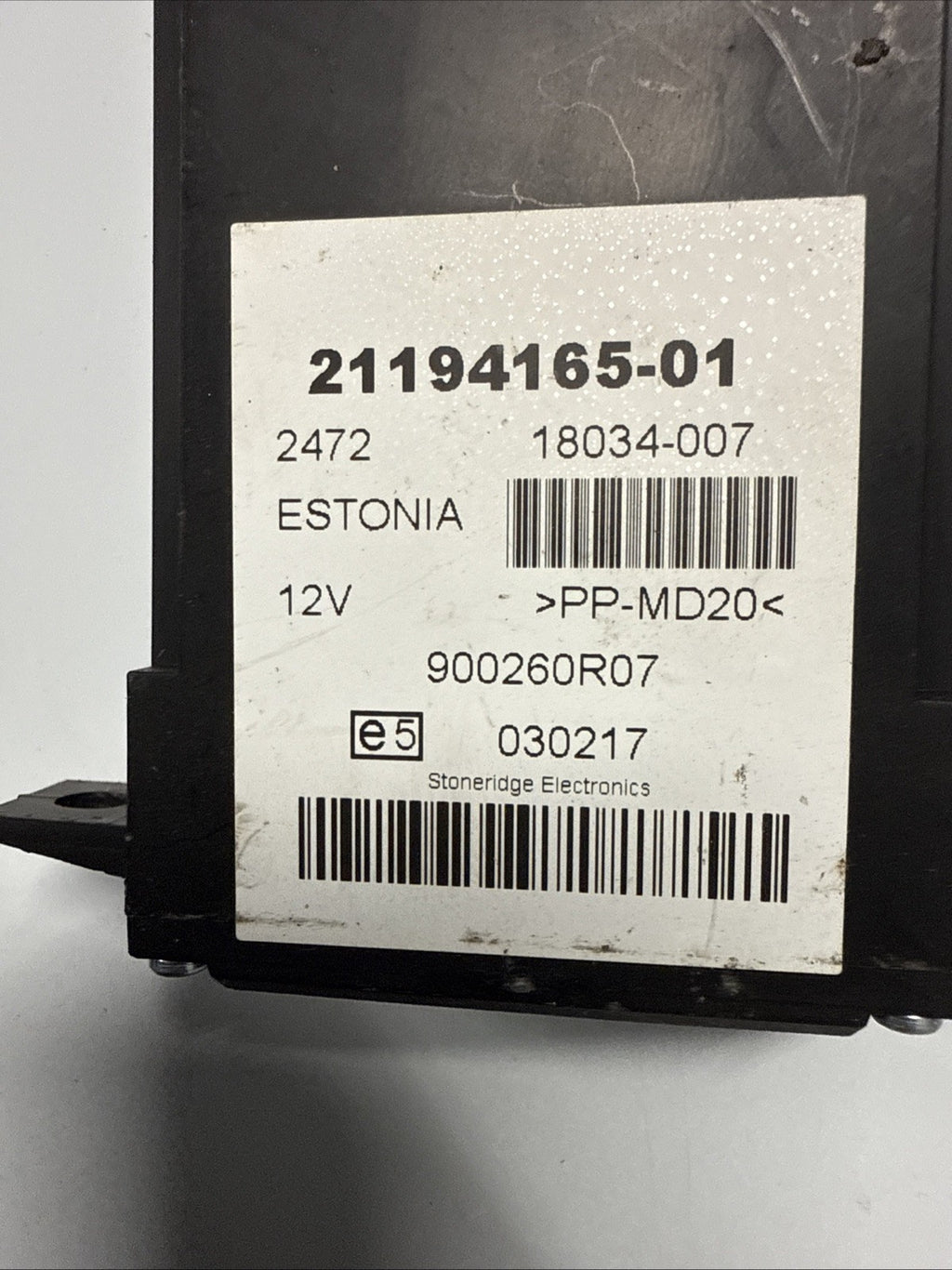 MACK/Volvo VNL Transmission Dash Control Module 21194165-01