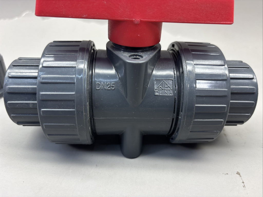 Manual 2 Way Ball Valve PN10 DN25 Thread and Socket ENDS