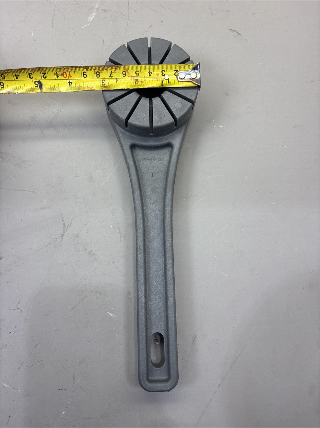 PP-GF20 Plastic Lever handle arm 3'' Diameter, 10.5 Length