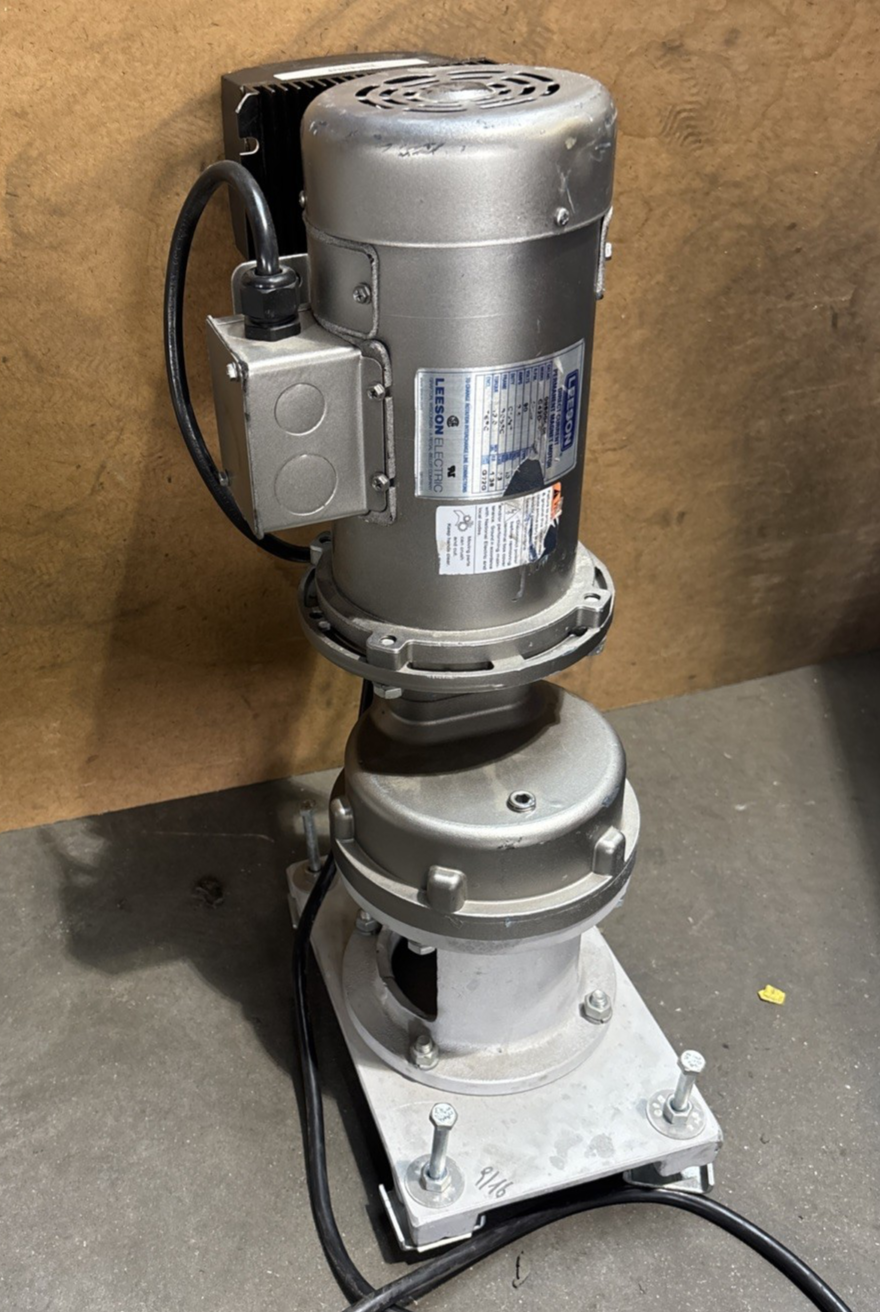 Leeson 098004.00 Electric Motor 90 Volt DC 1800 Rpm 1/3 Hp Grovhac VSW-1000 DC