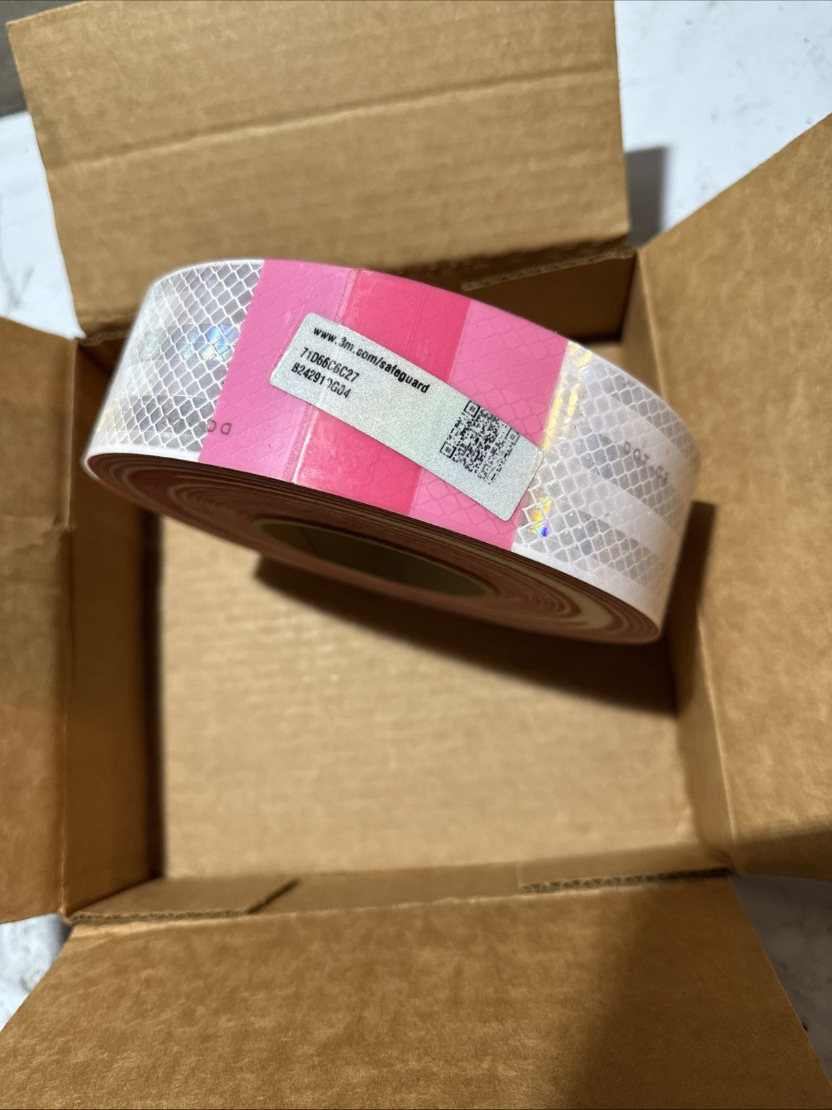 3M Red/White Conspicuty Tape PN 67533 2”x150’