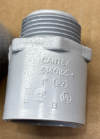 Cantex Male Adapter Conduit PVC 1" 5140105 (40 PACK)