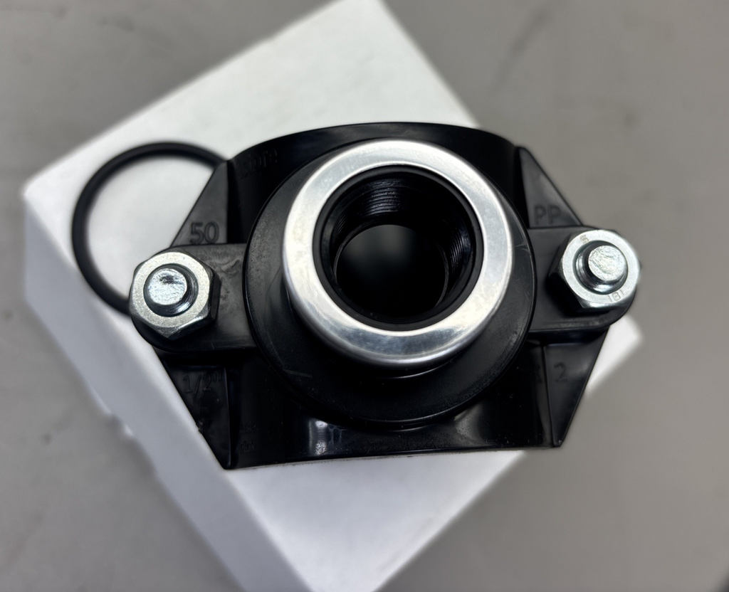 Hanna injector saddle for 50mm diameter  1/2" thread BL120-250