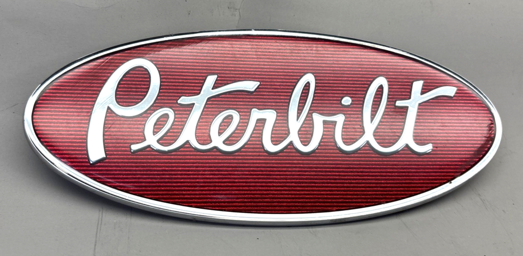 NOS 2018 2019 2020 2021 2022 2023 PETERBILT 579 HOOD EMBLEM 20-19285 OEM Badge