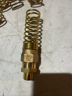 Brass DOT Air Brake Hose End Connector 3/8" x 3/8" Male NPT  2 PECK