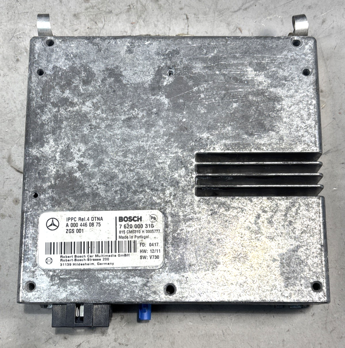 Freightliner Cascadia BOSCH IPPC ECU Control Unit 7 620 000 310, A 000 446 08 75