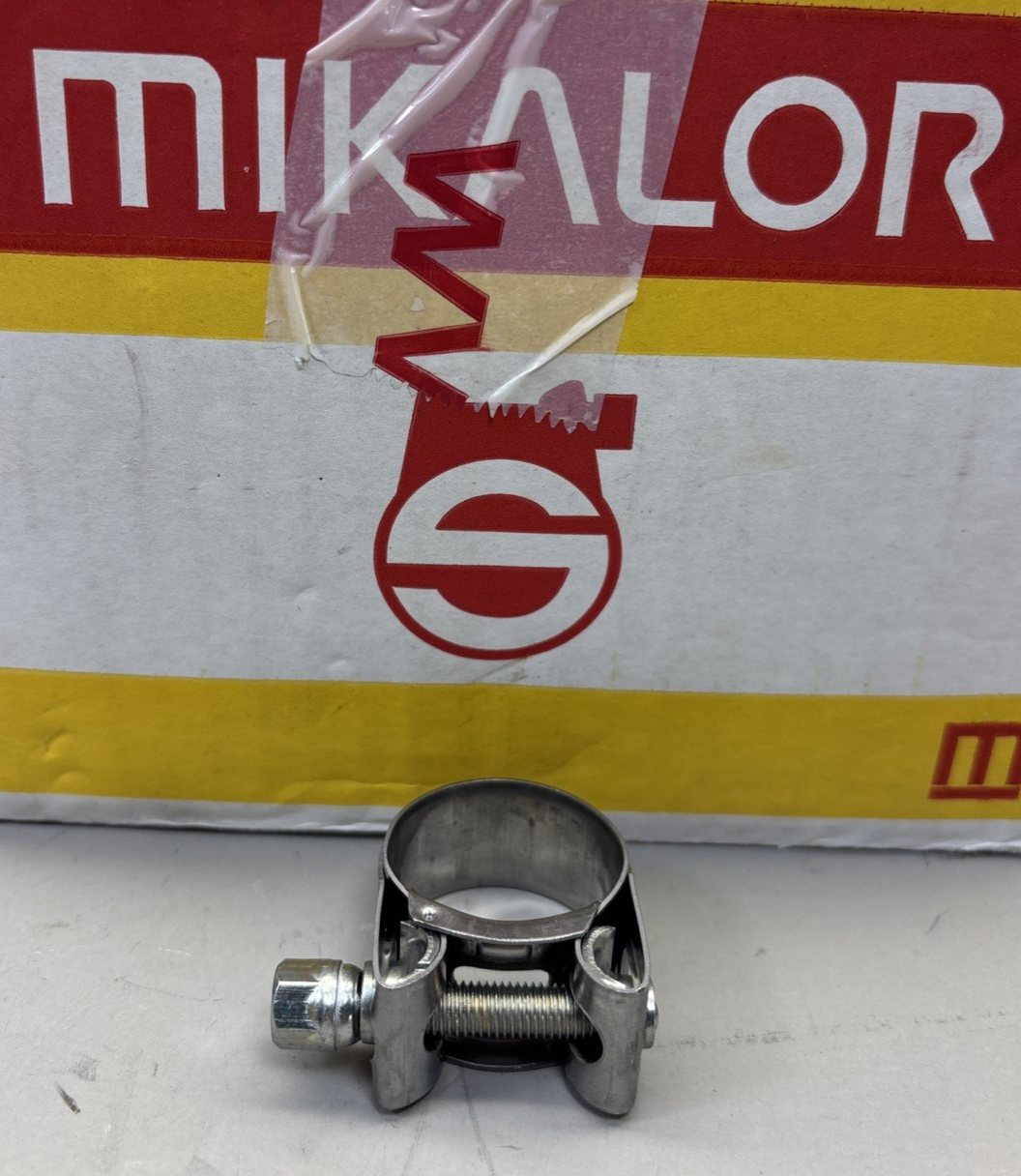 29-31 mm Bolt Clamp Mikalor SUPRA Heavy Duty Bolt Clamp W2 M.8 03019071 10 Pack