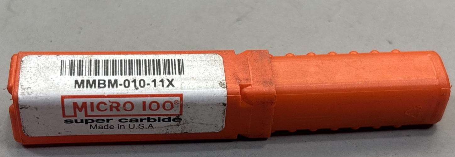 Micro 100 MMBM-010-11X super carbide 340C