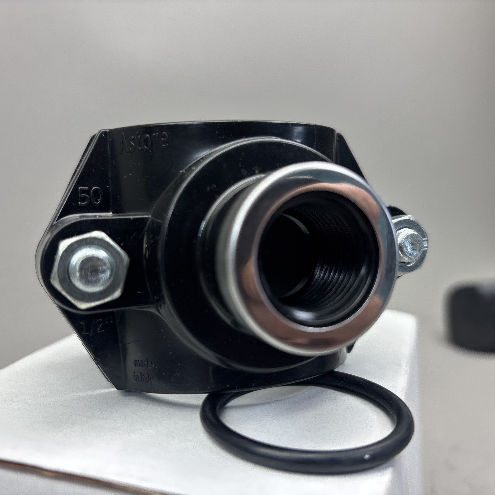 Hanna injector saddle for 50mm diameter  1/2" thread BL120-250