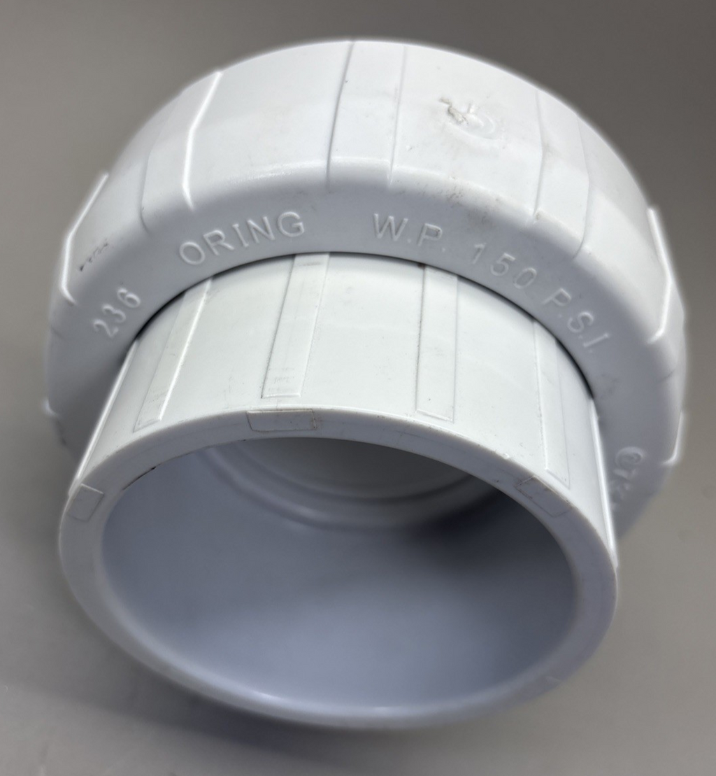 LASCO U.S.A. 3" PLT3 236 O-Ring W.P. 150 PSI 73F NSF/ANSI 61 PVC1