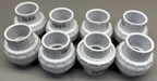 LOT of 8 - Lasco PVC Union, Socket x Socket, 1" Pipe Size