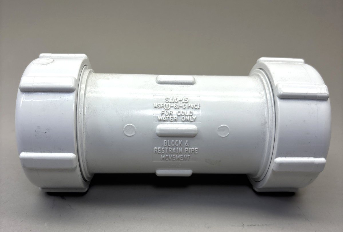 SPEARS S110-15 1-1/2 PVC COMPRESSION COUPLING