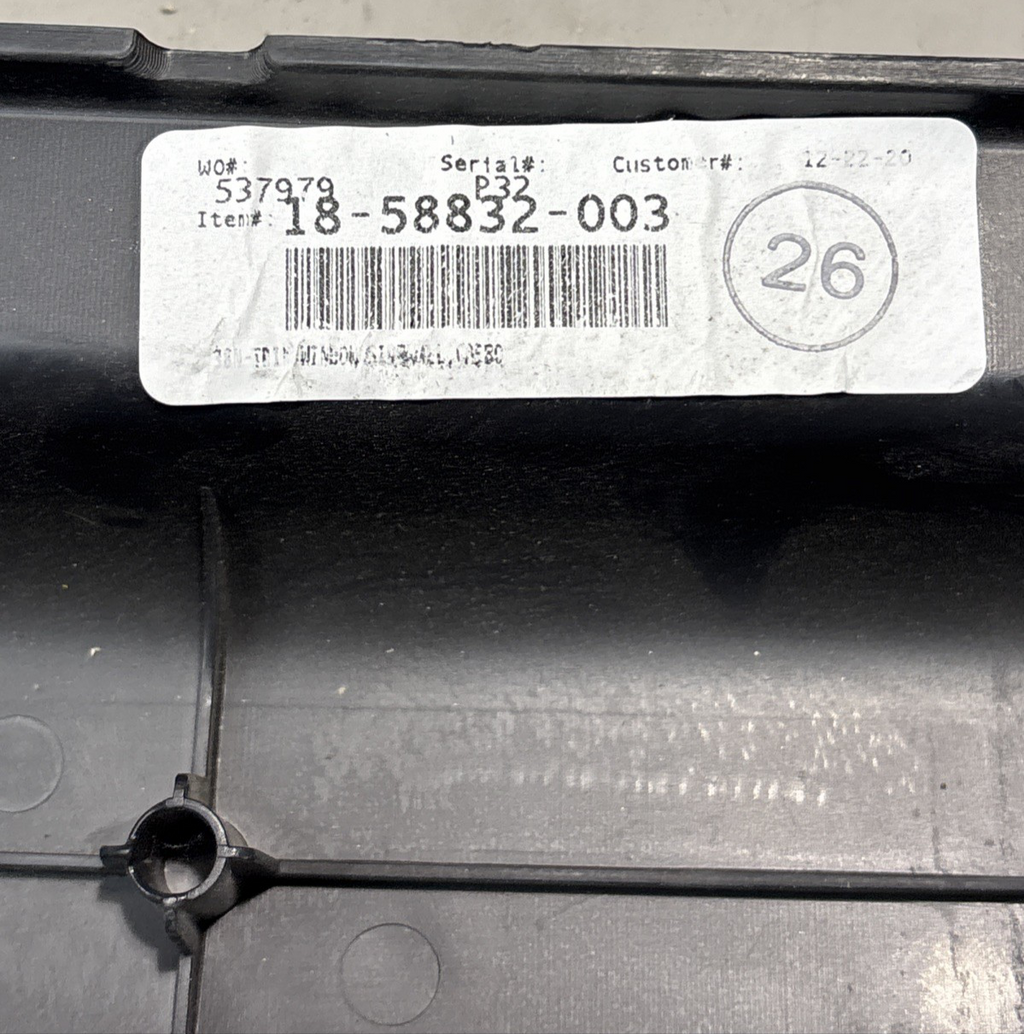 Genuine Freightliner Cascadia Sleeper Window Frame Cover Trim OEM A18-58832-003