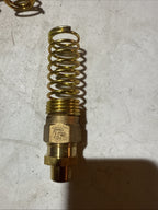 Brass DOT Air Brake Hose End Connector 3/8" x 3/8" Male NPT  2 PECK