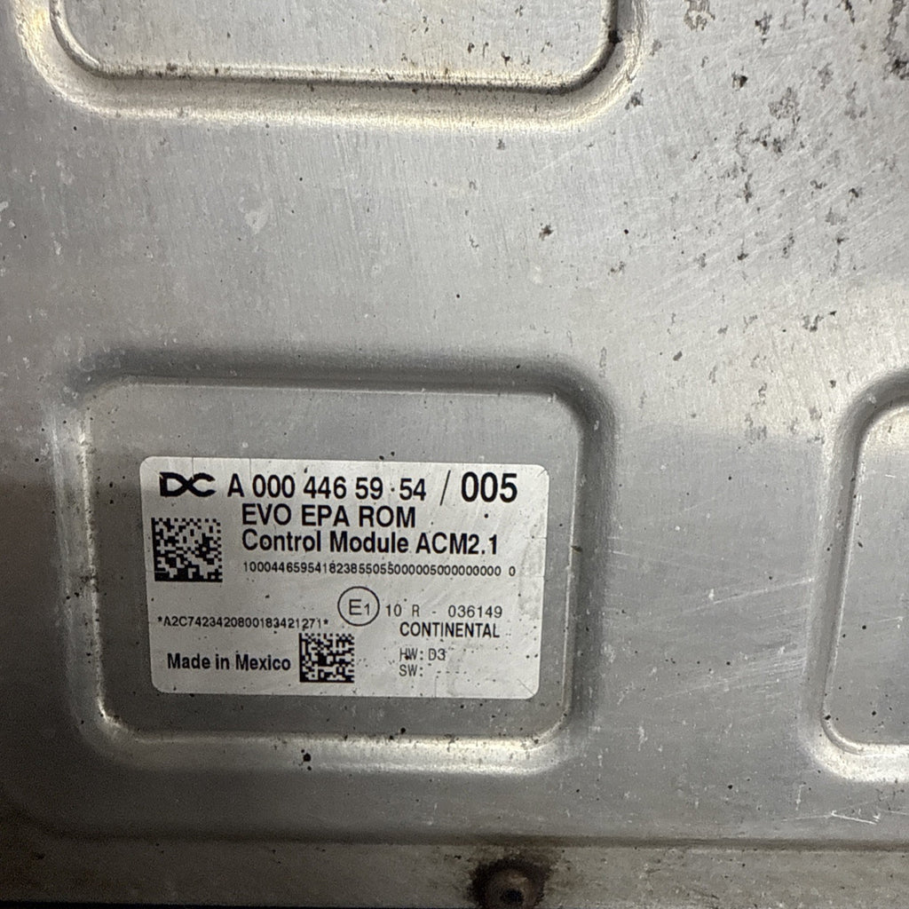 ECM #A000 446 59 54 / 005 from  Freightliner Cascadia   with Detroit DD15 ACM2.1