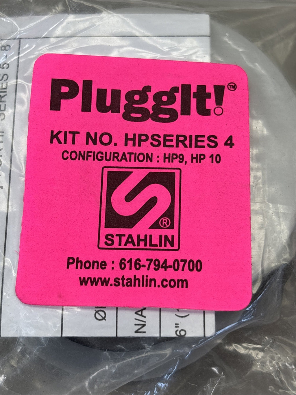 Set of 5 - Hubbell-Wiegmann Hw-Fghp Hole Plug, Gray, Matte, HP 9, HP 10