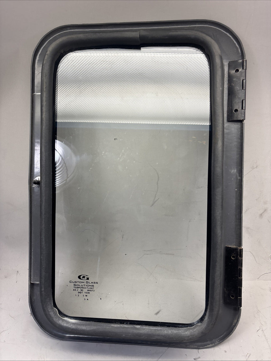 Mack 3200-32C2026730C Charcoal LHS Peep Window Assembly