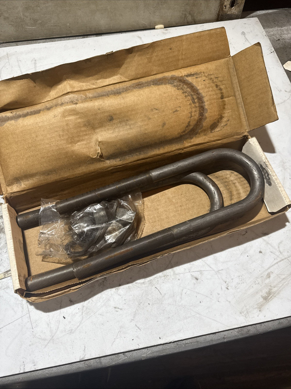 FLEETCRAFT 1014264KIT Leaf Spring U Bolt Kit 7/8X3/12