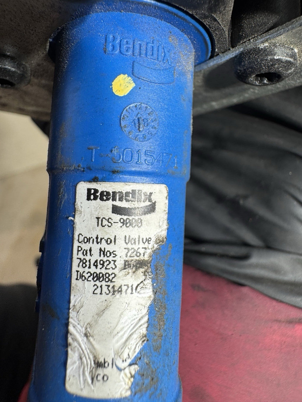 2018-2024 FREIGHTLINER CASCADIA 126 BENDIX TRAILER BRAKE CONTROL VALVE LEVER OEM