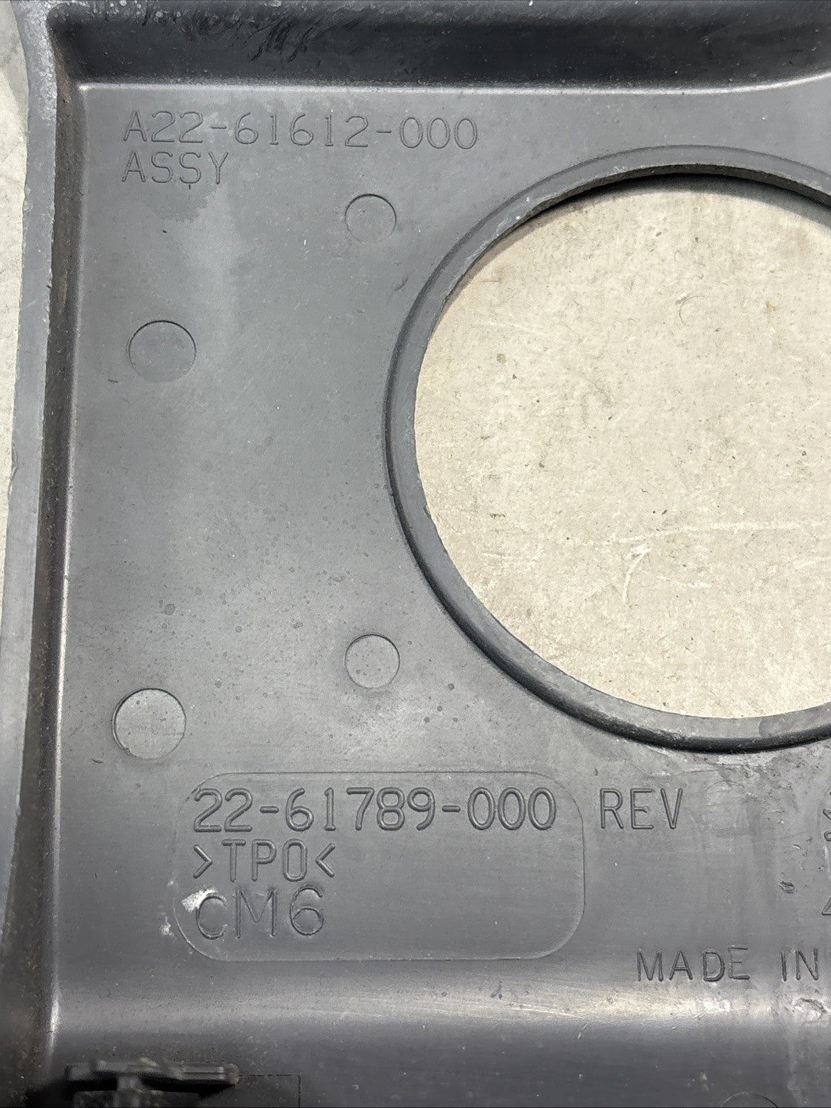 FREIGHTLINER HEADLAMP PANEL SWITCH COVER A22-61612-000 22-61789-000