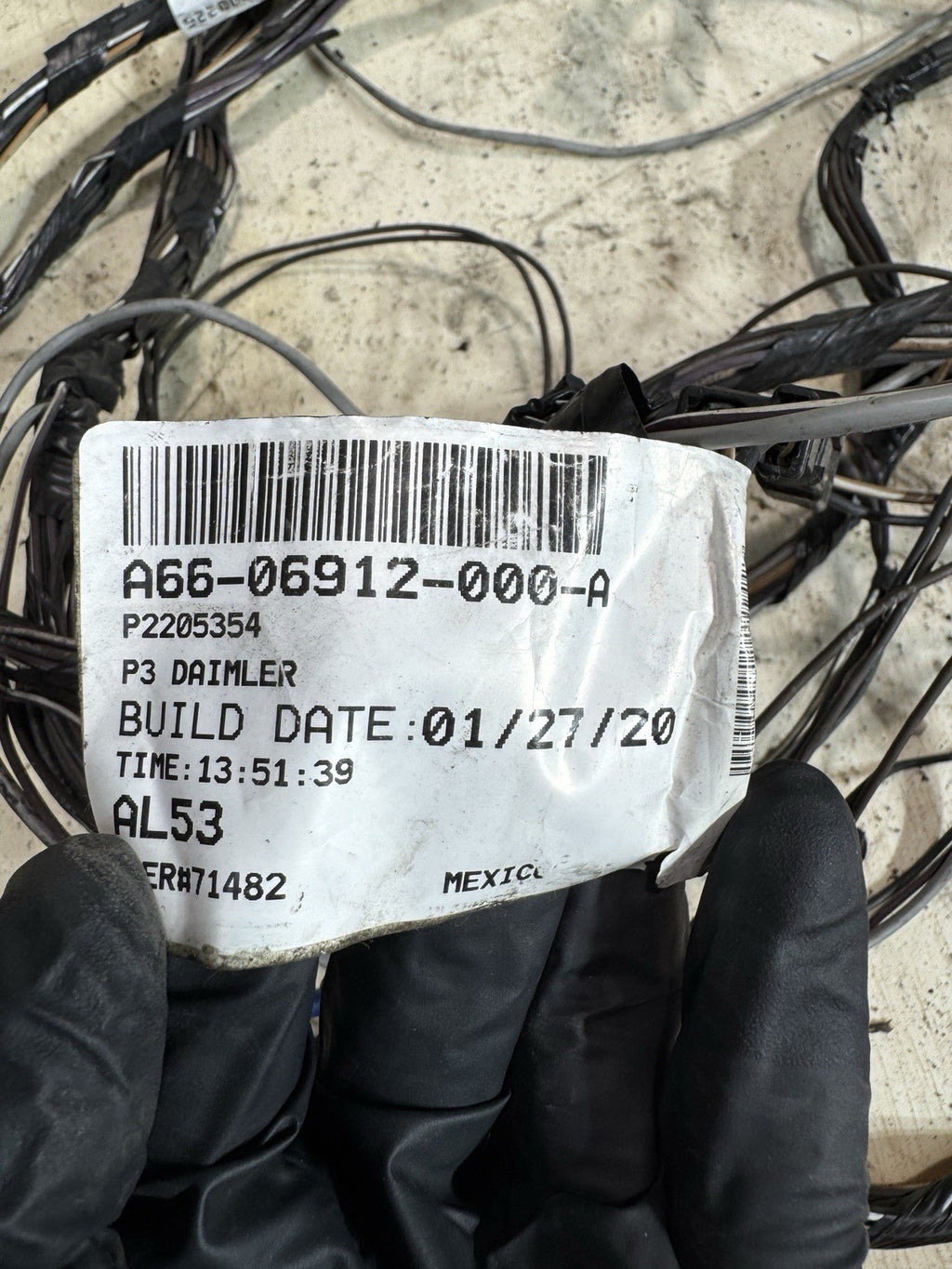 2018-24 FREIGHTLINER CASCADIA JUMPER WIRE WIRING HARNESS A66-06912-000-A OEM