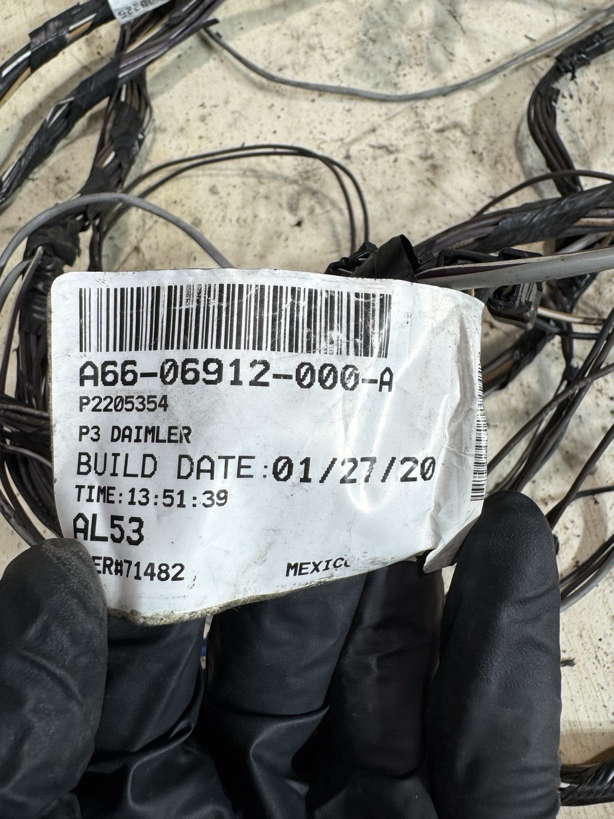 2018-24 FREIGHTLINER CASCADIA JUMPER WIRE WIRING HARNESS A66-06912-000-A OEM