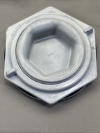Set of 5 - Hubbell-Wiegmann Hw-Fghp Hole Plug, Gray, Matte, HP 9, HP 10