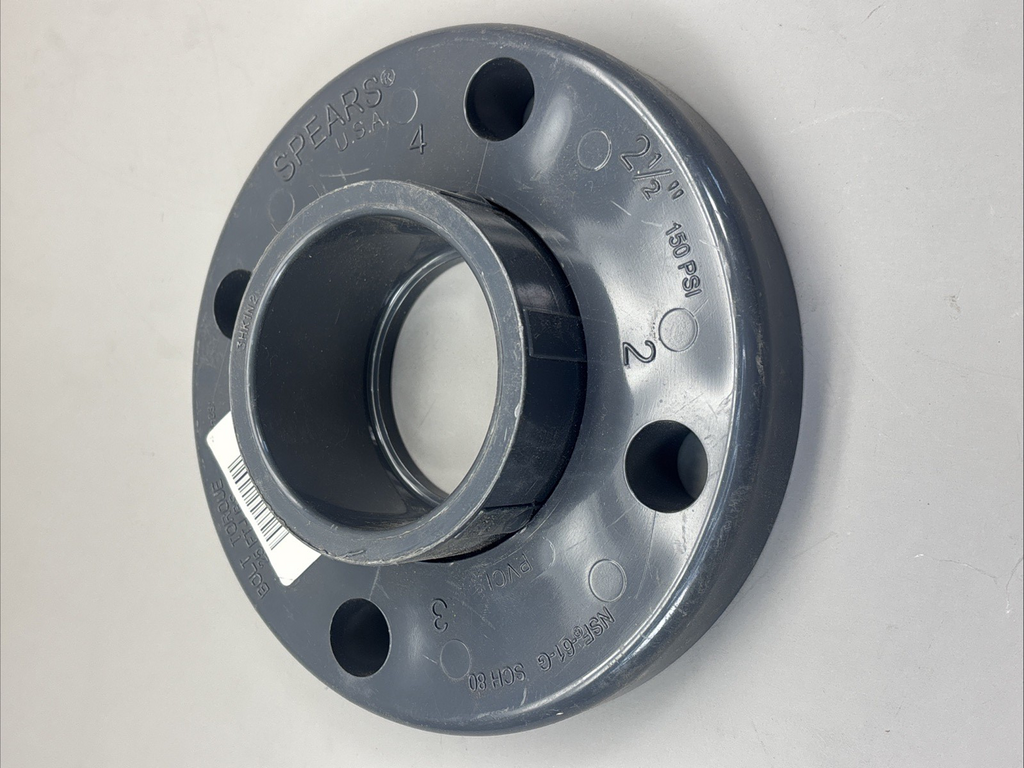 Spears 854-025 Flanged Socket 2-1/2" PVC 150 PSI Potable Water